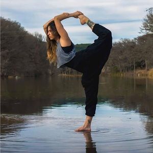 Buddha pants unisex black